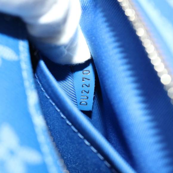 LOUIS VUITTON Monogram Clouds Soft Trunk Shoulder Bag Blue M45430 LV Auth 46350A - Picture 11 of 16